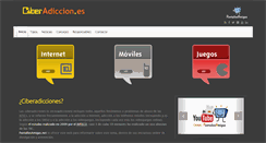 Desktop Screenshot of ciberadiccion.es