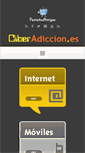 Mobile Screenshot of ciberadiccion.es